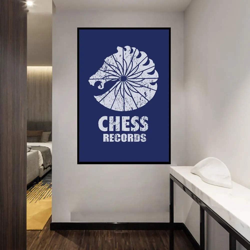 

Настенный плакат на холсте с шахматными записями, современный тянущийся вдохновляющий художественный постер