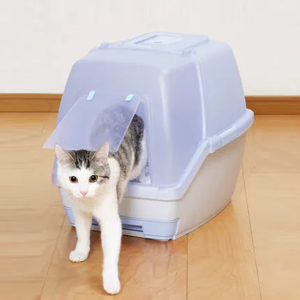 Pet Toilet Tray Cat Litter Box Large Wc Anti-Splash Reusable Semi Enclosed Products Kuwety Dla Psa Dog Rabbit EE95MC | Дом и сад