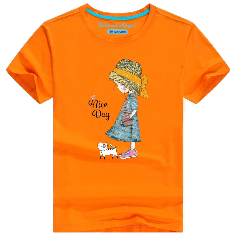 

New 3D Cartoon Cotton T-Shirt Boys Girls Tops Fashion Kids T-Shirt Casual Harajuku Children Summer Hip Hop Cool Tops 3-15T