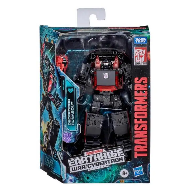 

Transformers Generations War for Cybertron Earthrise Deluxe Class WFC-E41 Deception Runabout Action Figure Model Toy