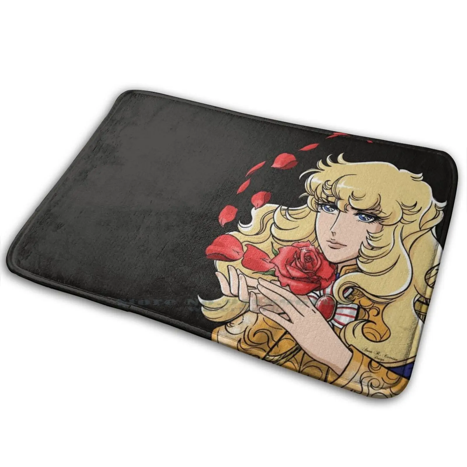 A Rose-это розовый коврик ковер Противоскользящий для входной двери в спальню