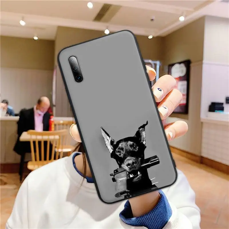 

Doberman animal dog Phone Case for Samsung S7edge s8 s9plus s10 lite2019 2020 S20ULTRA S20plus Cover Fundas Coque