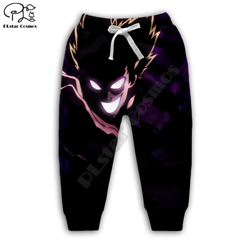 

One-Punch Man Anime black 3d Hoodies zipper coat Long Sleeve Pullover Cartoon Sweatshirt Tracksuit Hooded/pants/ t shirts