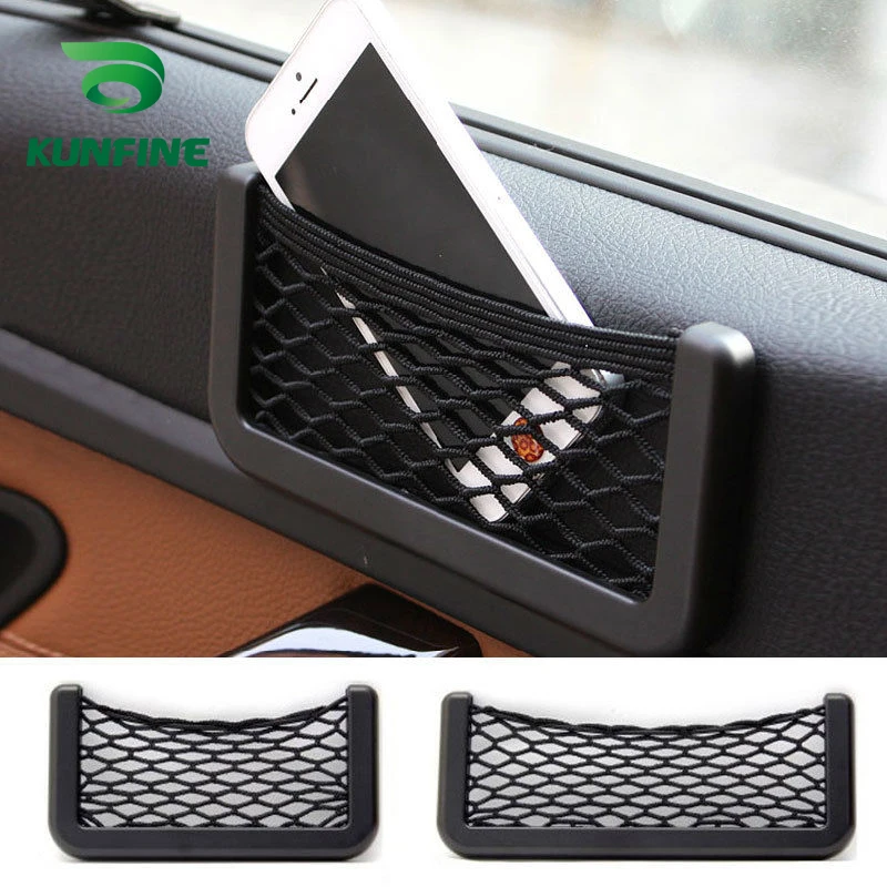 1 шт. многофункциональная Сетчатая Сумка для хранения телефона в автомобиле