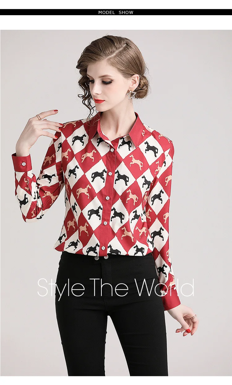 Женские рубашки с длинными рукавами новинка 2019 года стильные модные клетчатые