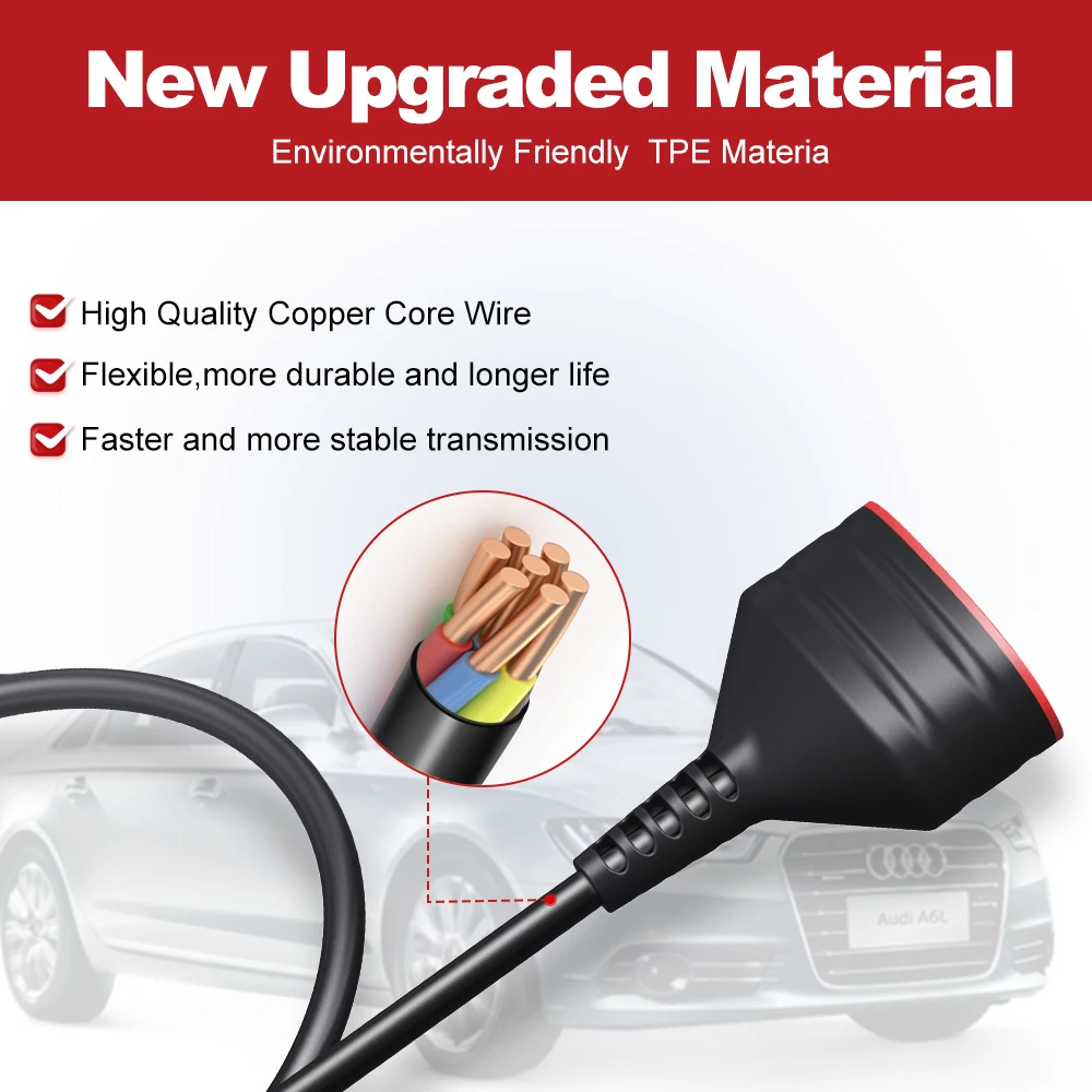 Диагностический Удлинительный кабель THINKCAR автомобильный 16-контактный