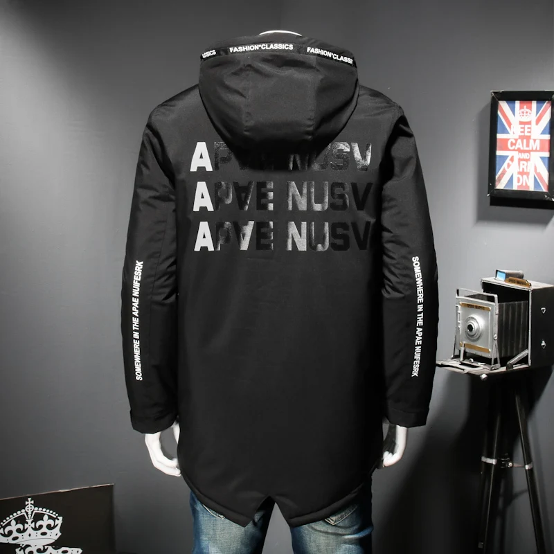 Большие размеры 8XL 7XL 6XL 5XL Новое мужское зимнее пальто Высокое качество Мужская