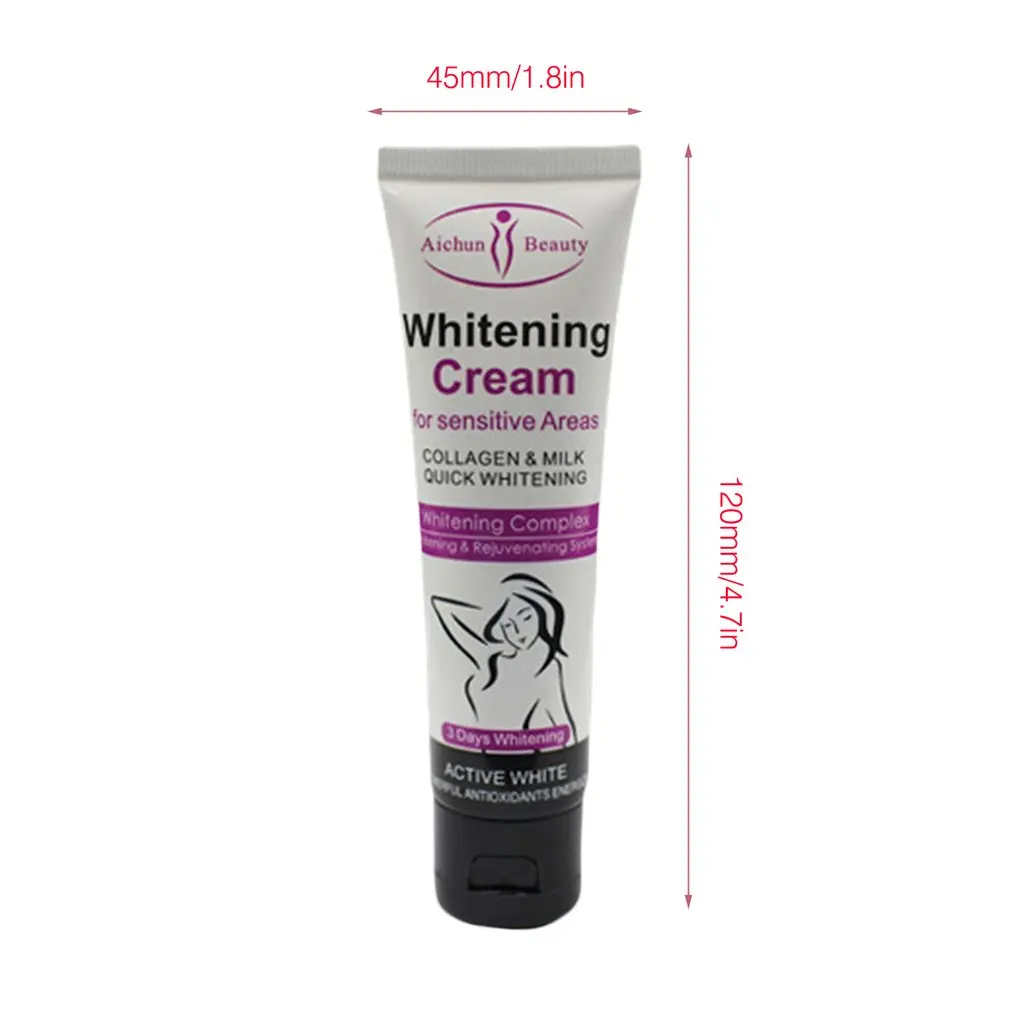 

50G Natural Women Body Beauty Armpit Whitening Cream Smooth Underarm Legs Knees Private Parts Whitening Cream