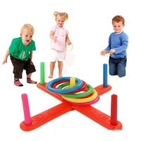 children outdoor toys garden games fun throwing rings set parent child interactive family party educational toy for kids