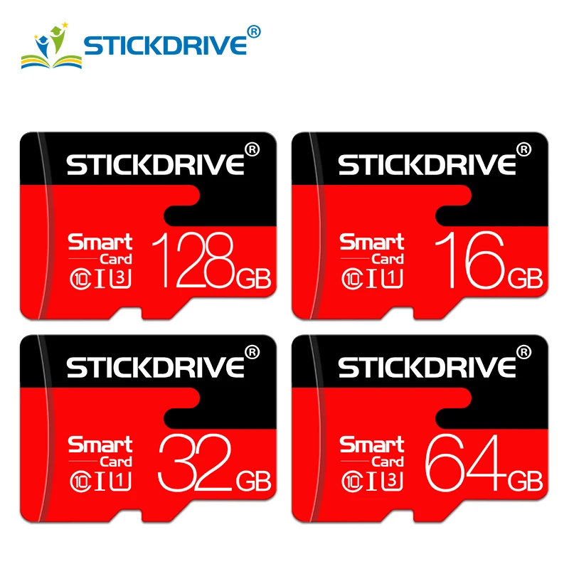 Высокоскоростные карты памяти 4 ГБ 8 16 32 64 Гб карта класса 10 128 micro sd TF с бесплатным