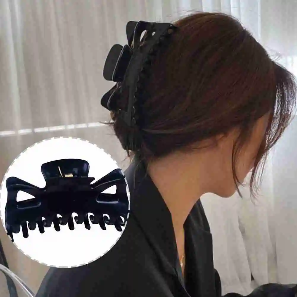 

1 Pc Hairpin Large Hair Claws Woman Girl's Hairpins Styling Holding Tools Acrylic Hairpins Washing Accessories New Fashion