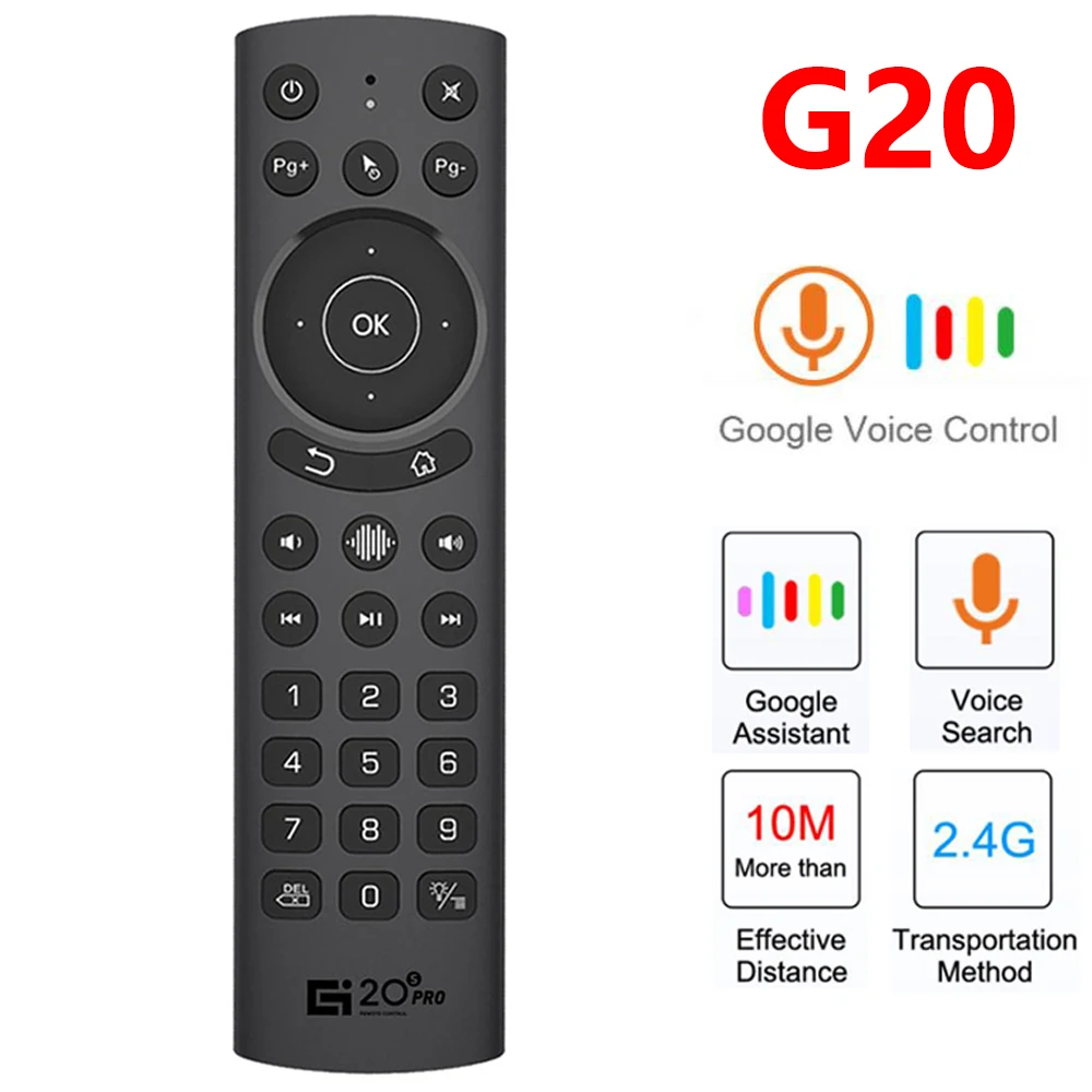 Fly Mouse Голосовое управление Android TV Box Голосовая воздушная мышь Поддержка