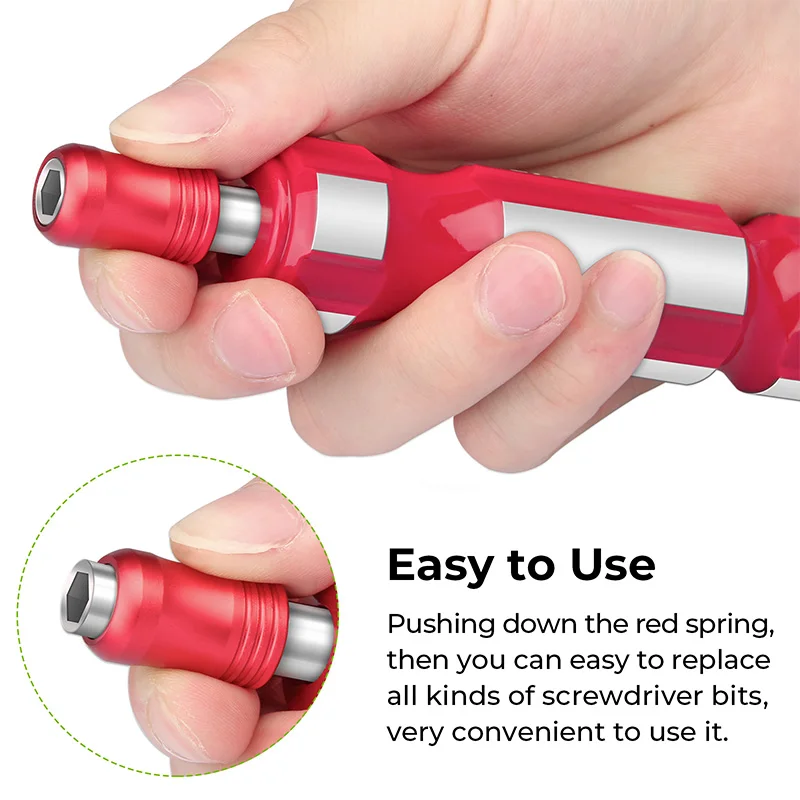 1 шт. быстрая замена держатель отвертки ручка магнитная шестигранная отвертка
