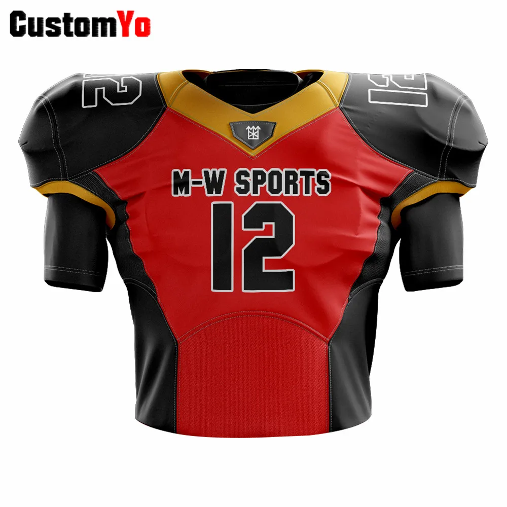 На заказ молодежный футбольный клуб Джерси Удобная печать логотипа имя номер