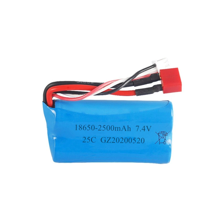 Аккумулятор lipo 7 4 в 2500 мАч для Q46 Wltoys 18650/10428 запасные части радиоуправляемой