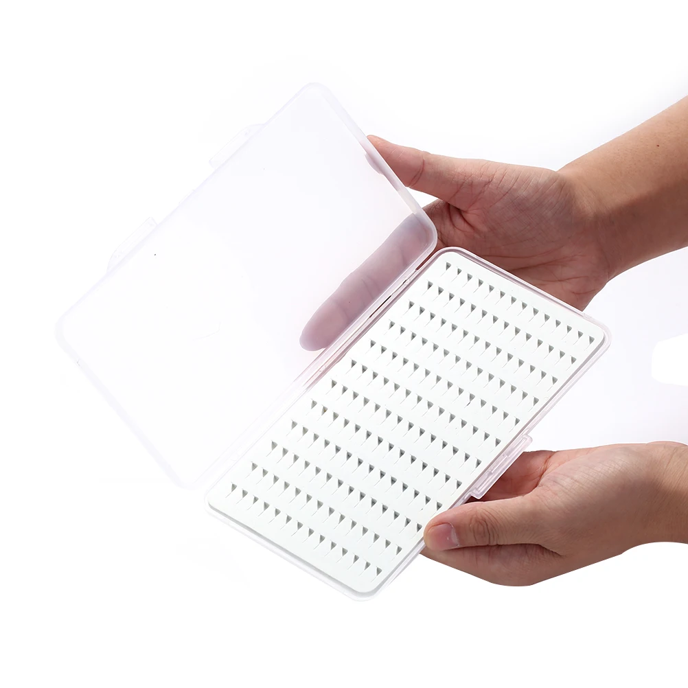 

Hot Sale S M L Szie Fly Fishing Box Super Slim With Foam Insert Transparent Hook Box Fly Box