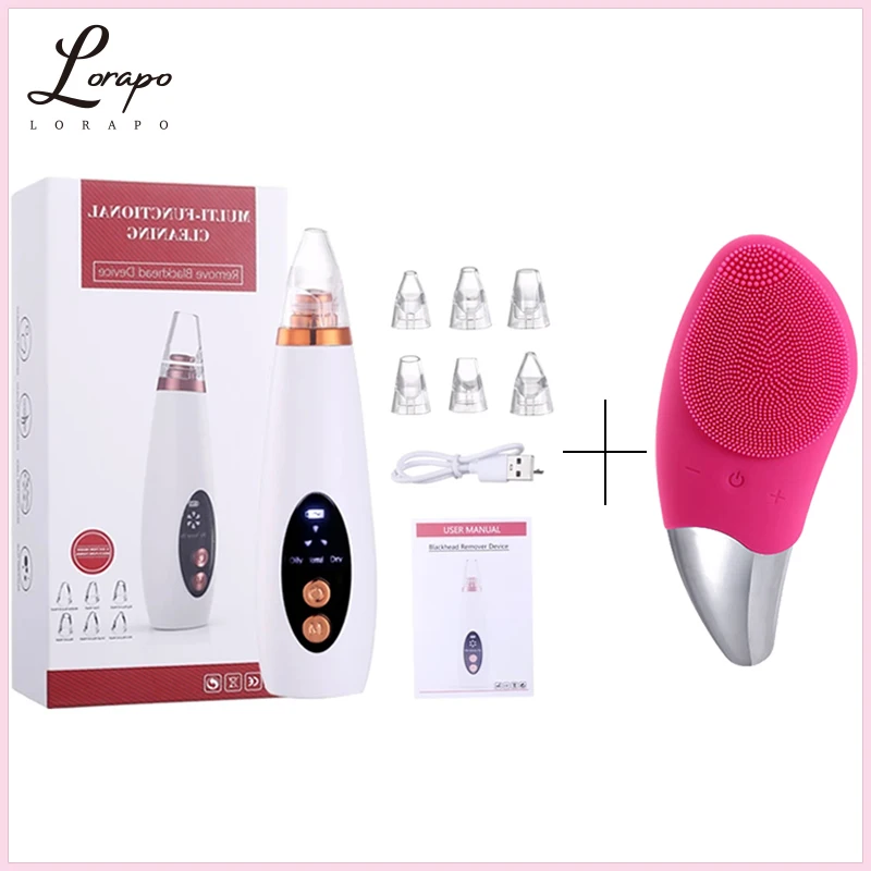 

Pore Cleaner Blackhead Removal Deep Cleansing Facial Cleanser Vacuum Suction Acne Facial Pores Cleaner Skin Care Tools