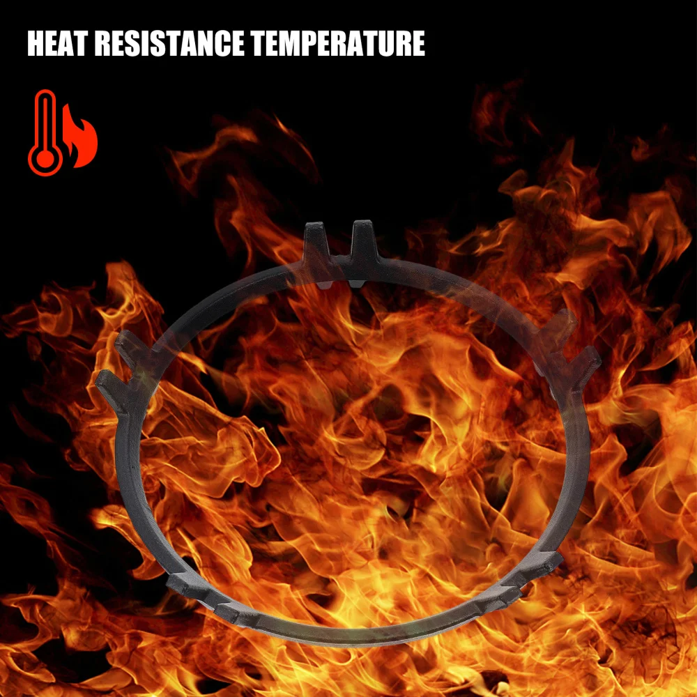 

1pc Kitchen Use Pot Rack Holder Thickened Kitchen Gas Stove Rack Non-slip Wok Stand