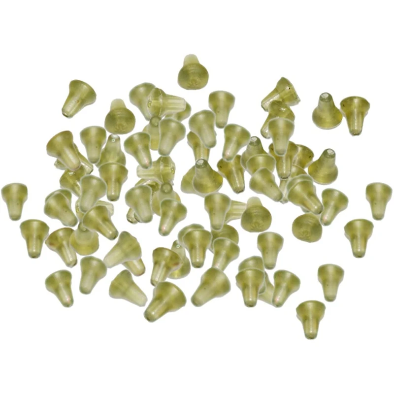 

100Pcs Fishing Hook Stopper Bait Stop Beads Bait Stopper Outdoor Fishing Rig Stopper Tackle Accessories