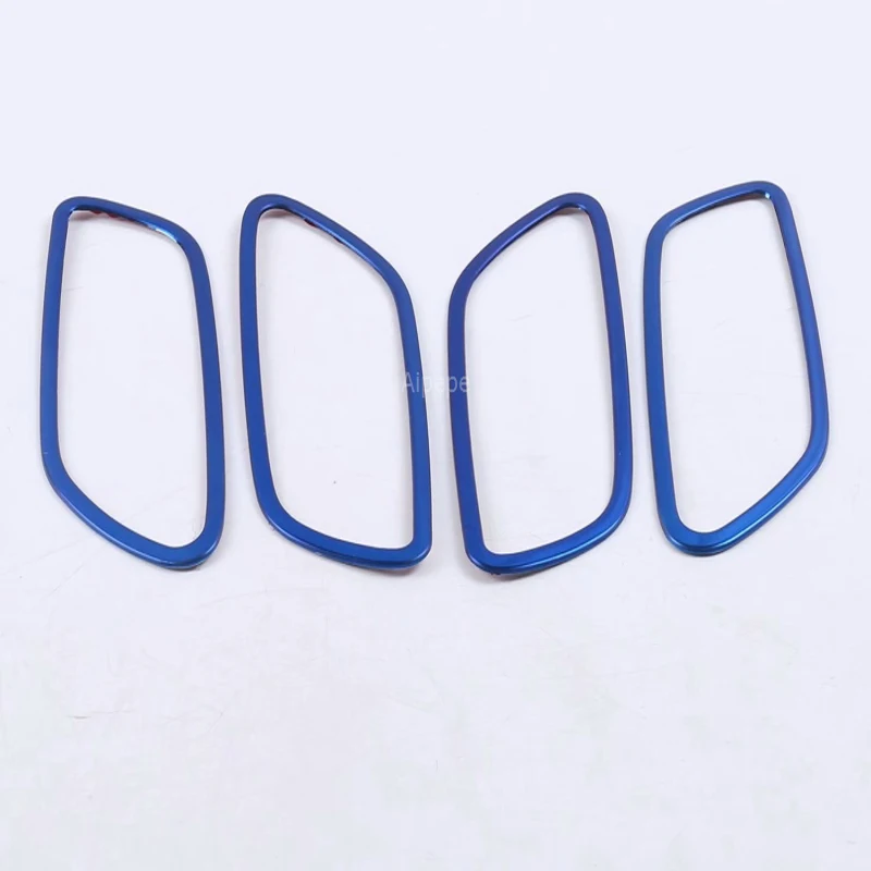 Хромированная Серебристая накладка на внутреннюю дверную ручку защитная