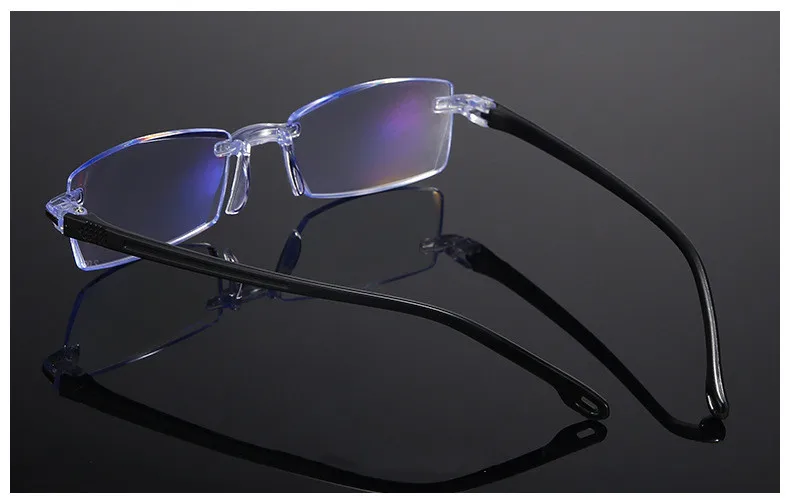 

Fashion Diamond Trimming Women Men Hyperopia Glasses Square Computer Reads Reading Glasses Presbyopia Diopter Female Eyeglasses
