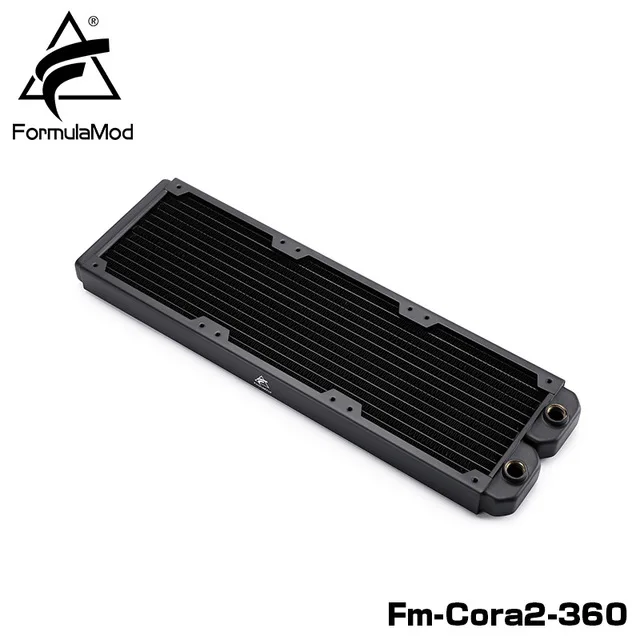 FormulaMod Fm Кора BK 120/240/360/480 мм Медь черный однорядные радиатор 29 Толщина подходит для