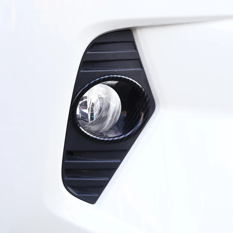 

My Good Car Front Head Fog Lamps Lights Decoration Ring Cover Trim Fit For TOYOTA RAV4 RAV 4 XA50 2019 2020
