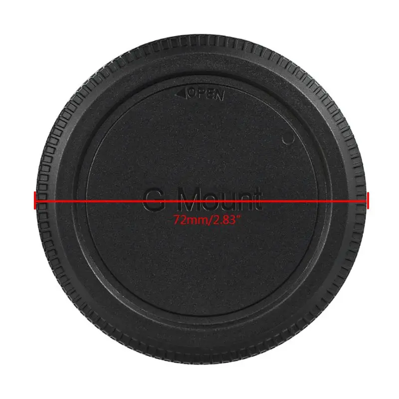 

Anti Dust Front Rear Lens Cap Camera Body Cover Protector for GFX 50S 50R G Mount Cameras Accessories