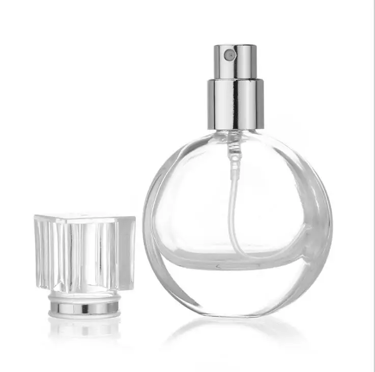 Флаконы для духов 25 мл Стекло флакон прозрачный пустая бутылочка с распылителем