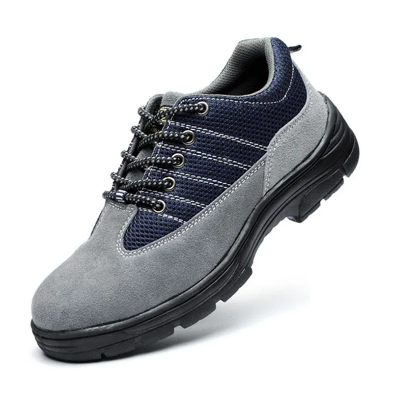 Мужские уличные обуви для тренировок нескользящая Рабочая обувь с защитой от