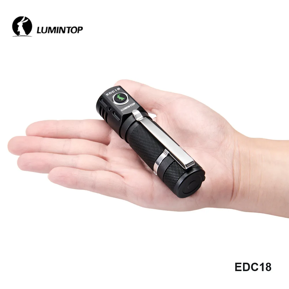 Люминесцентный EDC18 Cree Nichia 219CT Luminus высокое Мощность 18650 фонарик магнит яркий