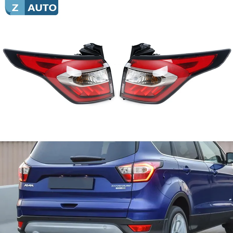 

Новый задний фонарь для Ford Kuga 2017 2018 2019, светодиодный задний фонарь s, автомобильный Стайлинг, задний фонарь, противотуманный фонарь для Focus Sedan