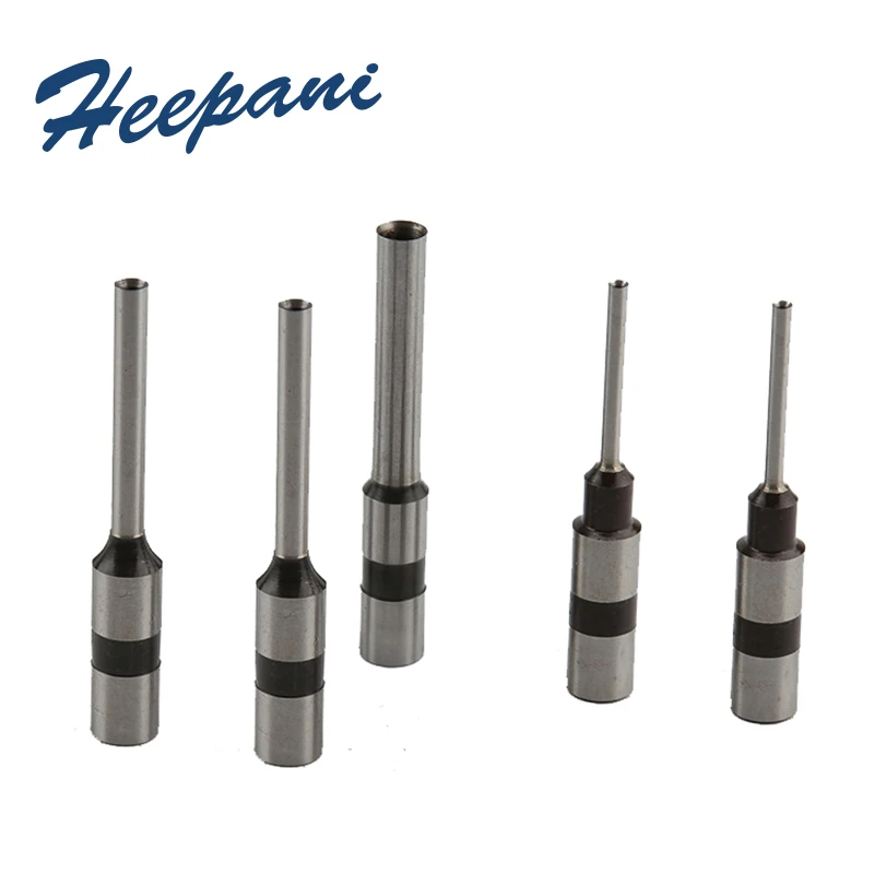 2.5-4- 4-4- 4- 5-5-8-10-10mm each one straight shank paper hole drilling bit hollow drill bit for sharpening,  punching machine