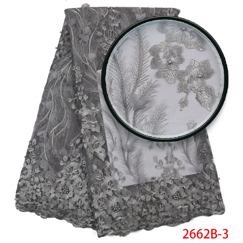 3d Цветочная ткань нигерийский Лидер продаж французское Тюлевое кружево с