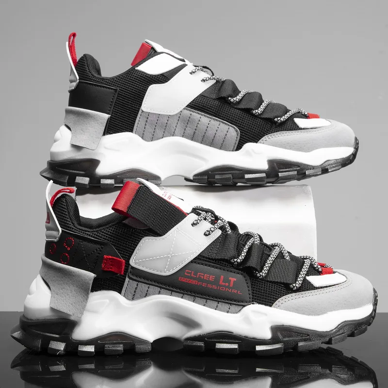 

Spring new products Men's casual shoes Lightweight non-slip shoes Fashion outdoor shoes Shock-absorbing shoes Large size 39-46-7