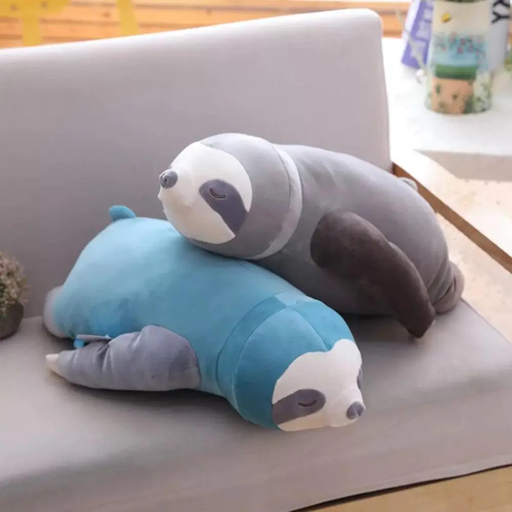 

Синяя Ленивец, искусственная кожа, альпака, куклы, подушка, украшение дивана, куклы, детские игрушечные подушки, Рождественский подарок на д...