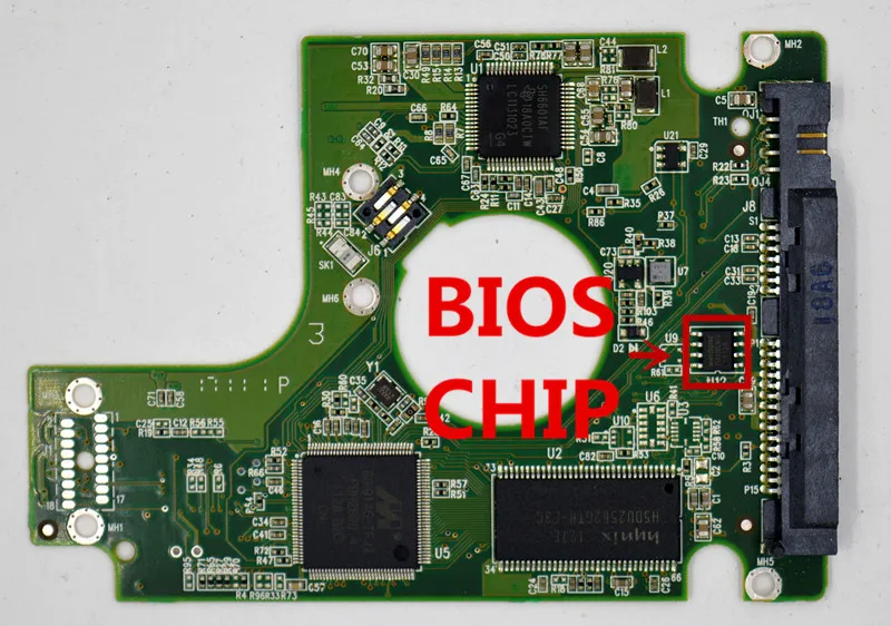 Печатная плата HDD PCB 2060-771692-002 REV P1 2060 771692 002 / 771692-102 WD6400BPVT | Компьютеры и офис