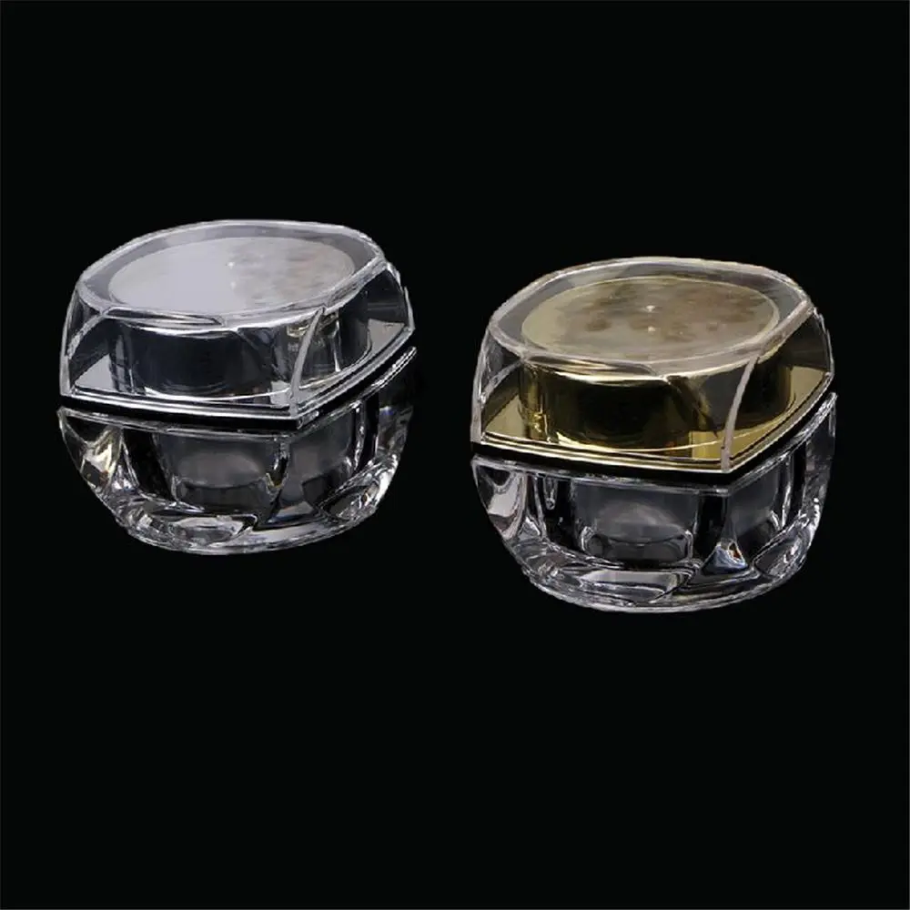 10 г/5G Пластиковый пустой косметические баночки крем для лица бальзам губ тени век