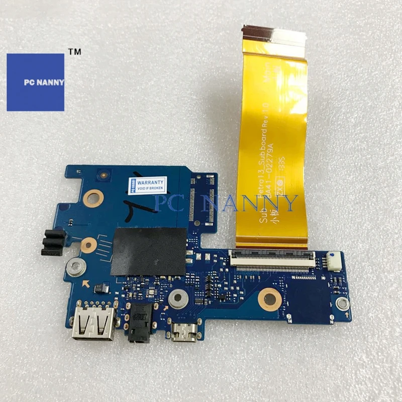 PCNANNY для Samsung NP905S3G NP905S Плата USB 915S NP915S3G ba41 02279a BA92 13142A колонки|Компьютерные кабели и