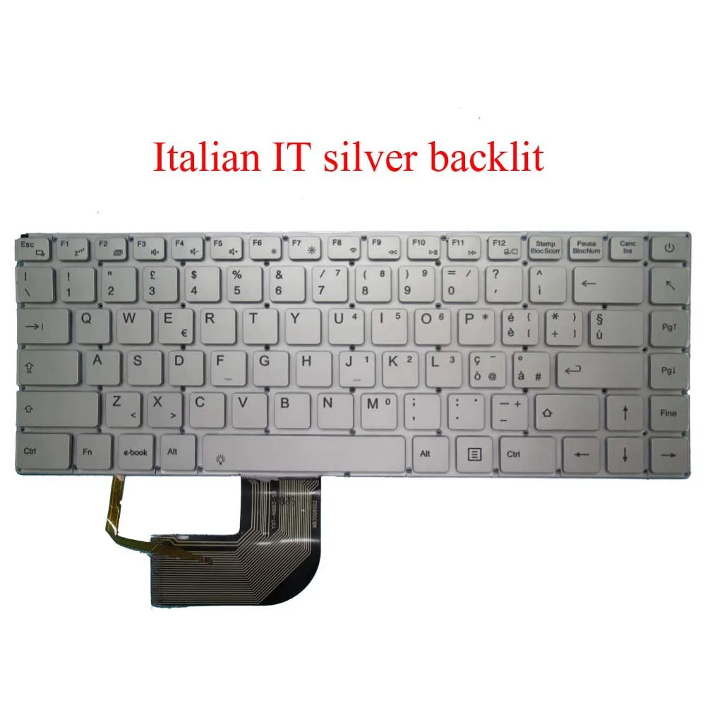 Ноутбук KR IT клавиатура для Chuwi LapBook Pro 14 корейский итальянский без рамки