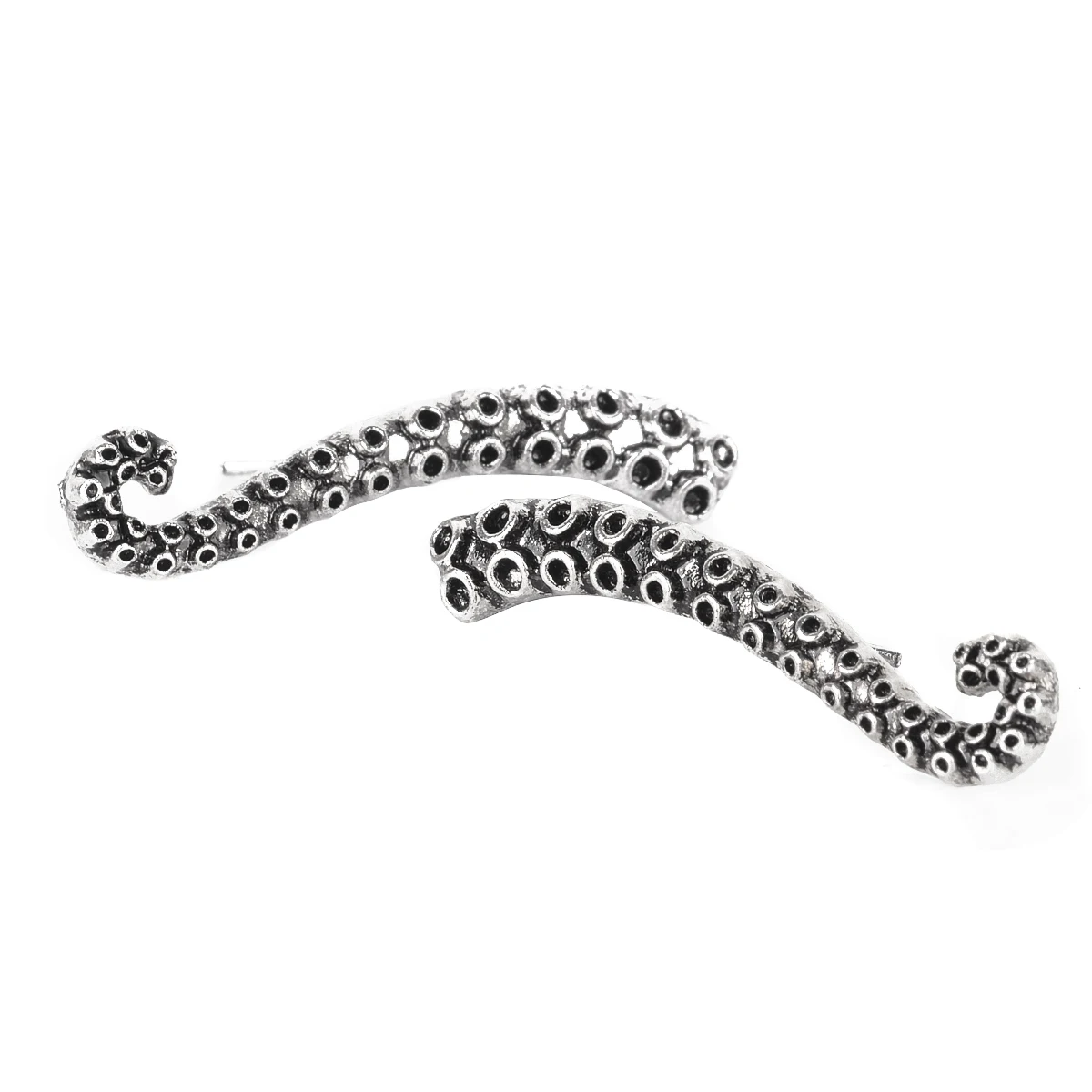 Antique Octopus Stud Earring Punk Exaggerated Ocean Sea Tentacle Sweep Climber Ear Piercing Jewelry | Украшения и аксессуары
