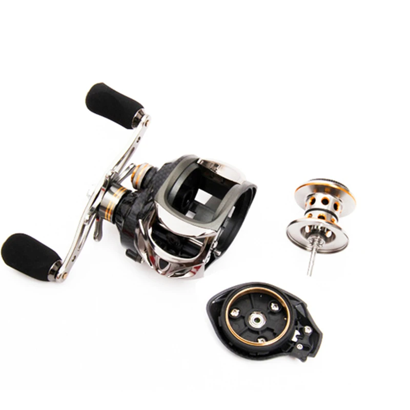 Высококачественная Рыболовная катушка 18 + 1 BB с карбоновой оболочкой легкая 217 г