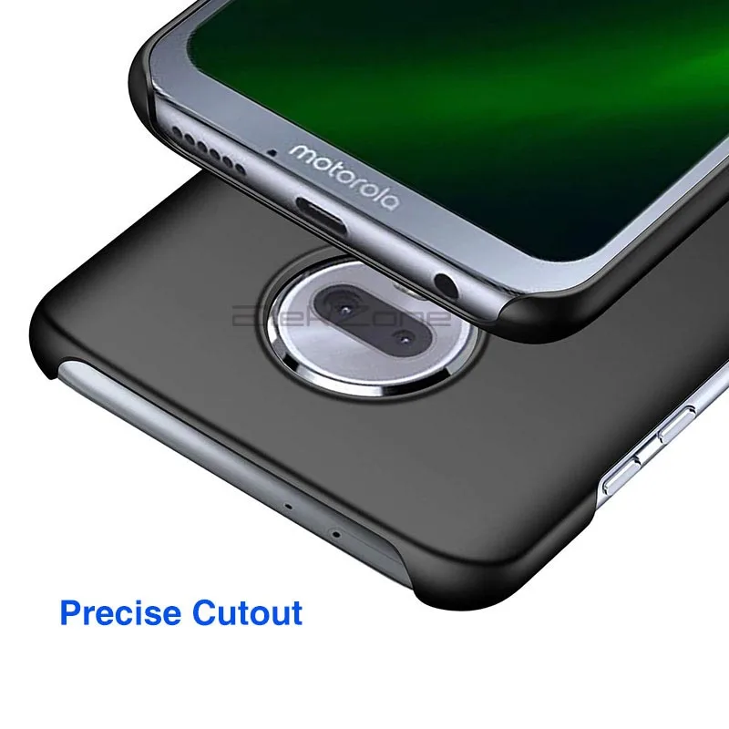 Жесткий Тонкий матовый чехол для Motorola MOTO G6 Plus задняя крышка G5 G5S G7 E5 E6 Z2 Z3 Play
