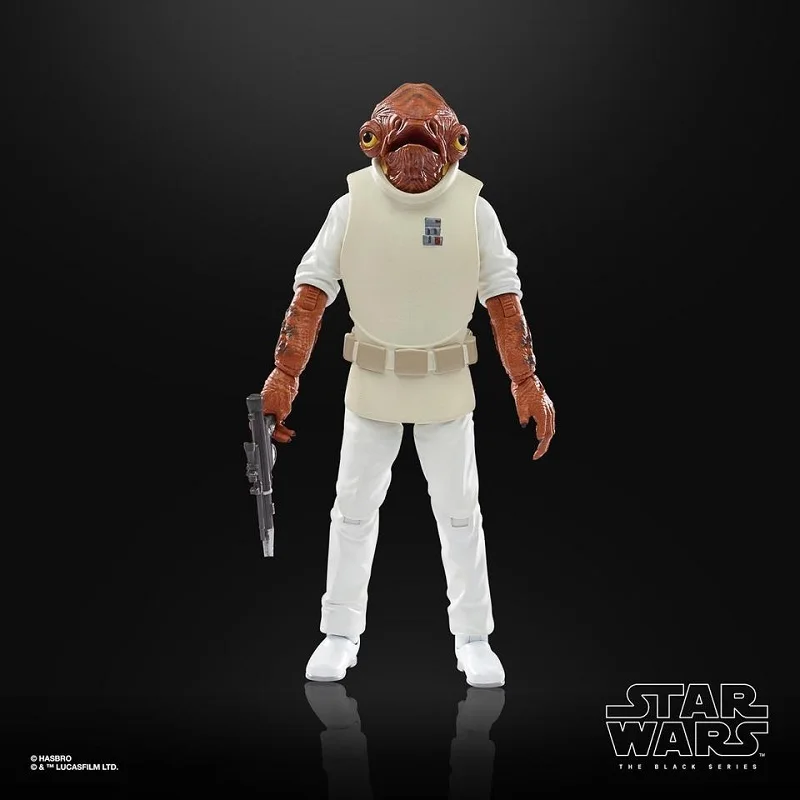 

6inch Original Hasbro Star Wars S.H.Figuarts Aftab Ackbar Anime Action & Toy figures Model Toys For Children