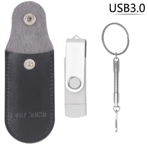 Белый Usb флеш-накопитель Biyetimi type-c 3,0 OTG 32 Гб 64 Гб 128 ГБ 256 ГБ реальная емкость флеш-накопитель usb флешка для телефона и компьютера - Цвет: Белый