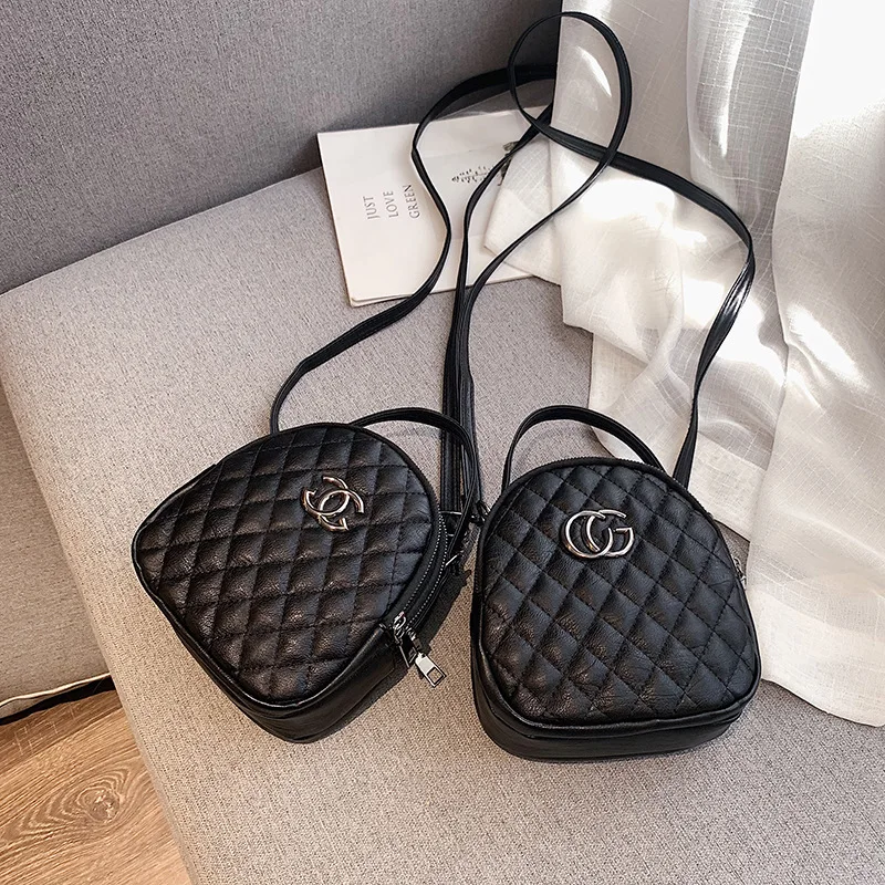 Новая сумка сумки новинка 2019 модная маленькая сумка-мессенджер черная дикая