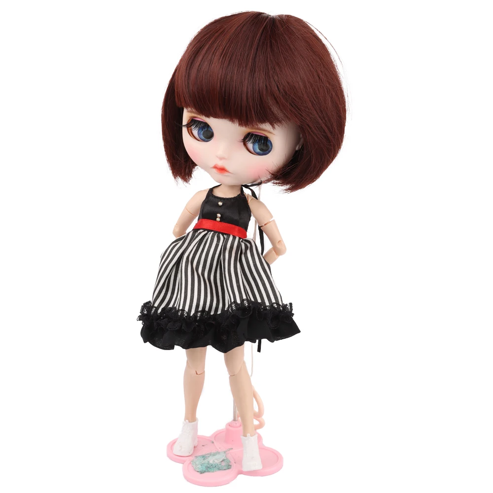 

Dolls accesories 25cm Doll Wigs High Temperature Synthetic Fiber Hair for BJD/Blyth