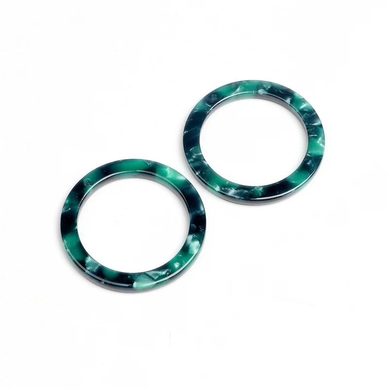 A05-258Q-6PCS Леопардовый принт, черепаховая раковина серьги Шарм, ацетат Акриловые Бусины, круглая форма, бохо, детали для серег, Ohrringe найти, 31 мм-ace258 - Окраска металла: A05-258Q-6PCS