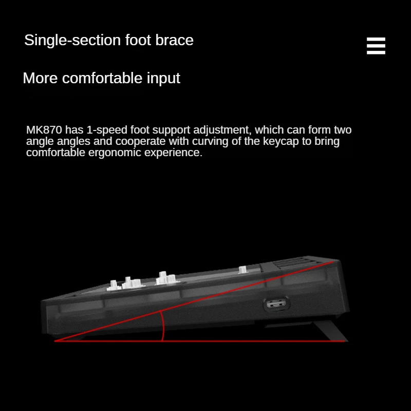 MK87 комплект механической клавиатуры с горячей заменой RGB проводной 87 клавиш DIY