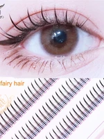 am shape spikes eyelash premade volume fans spikes clusters natural false eyelashes professional makeup individual lashes